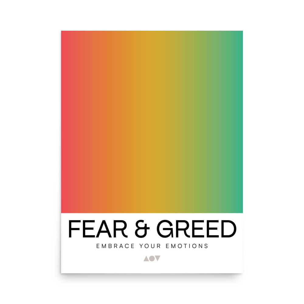 Fear & Greed Gradient Print